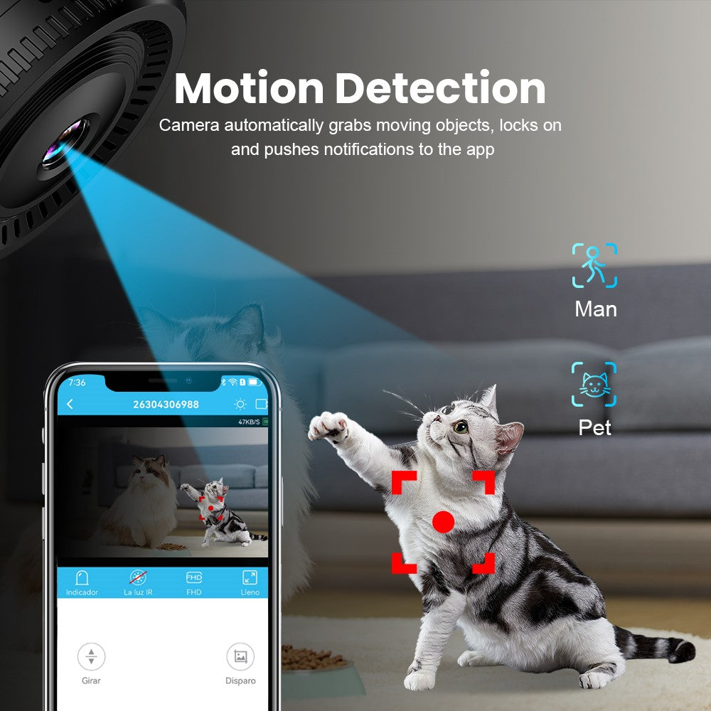 Mini Camera C8 H with 64GB TF Card