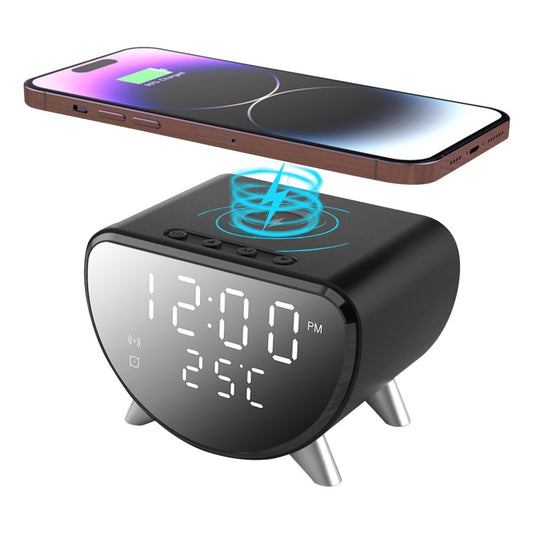 Hidden Camera 15W Charger, Clock