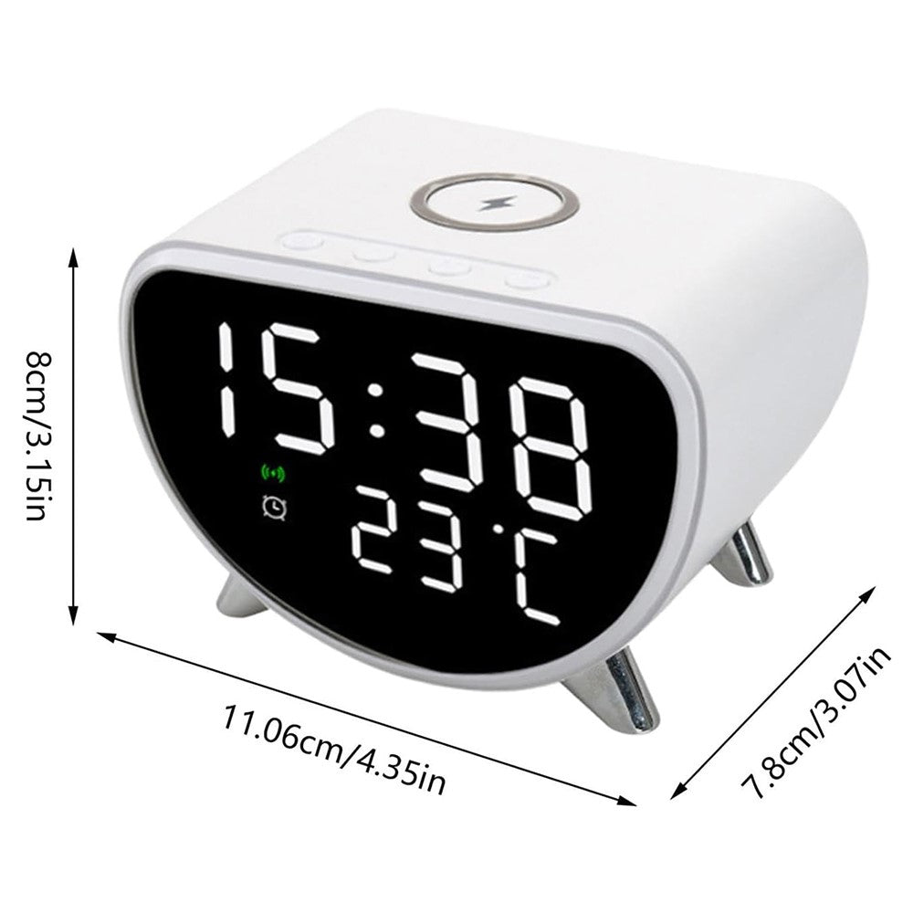Hidden Camera 15W Charger, Clock