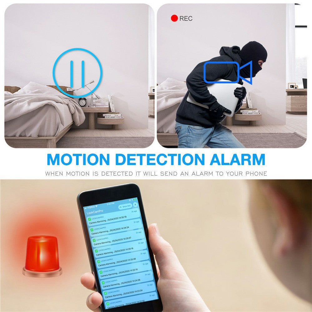 Multifunctional Mosquito Lamp Camera Motion Detection HD 1080P Camera for Home Security