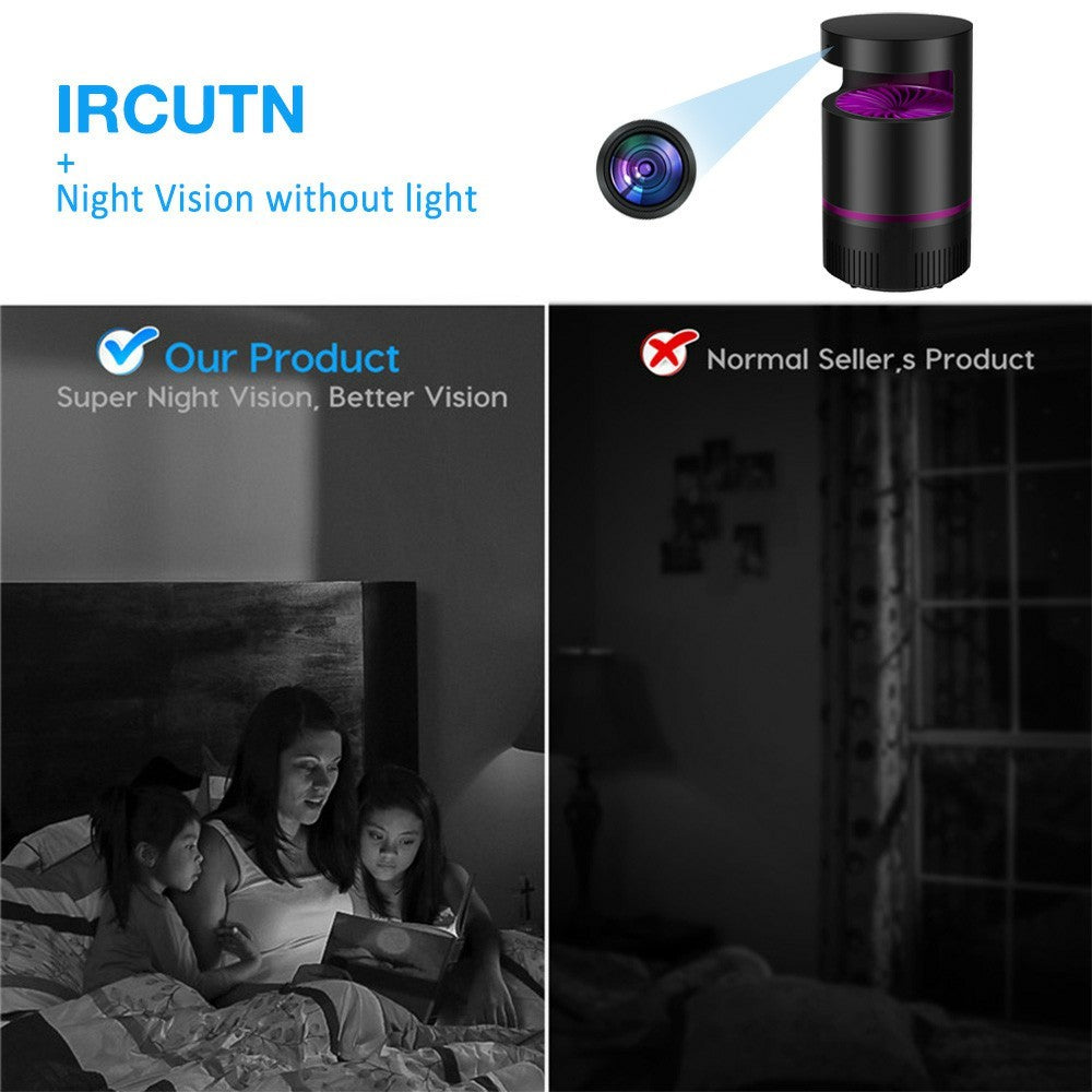 Multifunctional Mosquito Lamp Camera Motion Detection HD 1080P Camera for Home Security