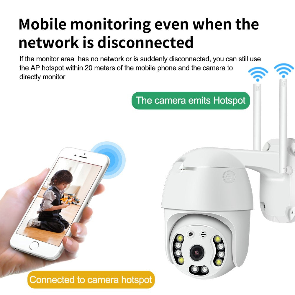 SD01 Ultra HD 5MP Security Camera Outdoor