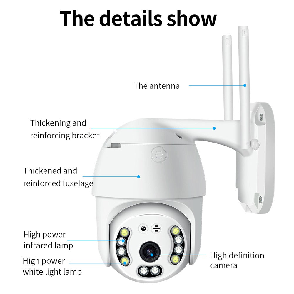 SD01 Ultra HD 5MP Security Camera Outdoor