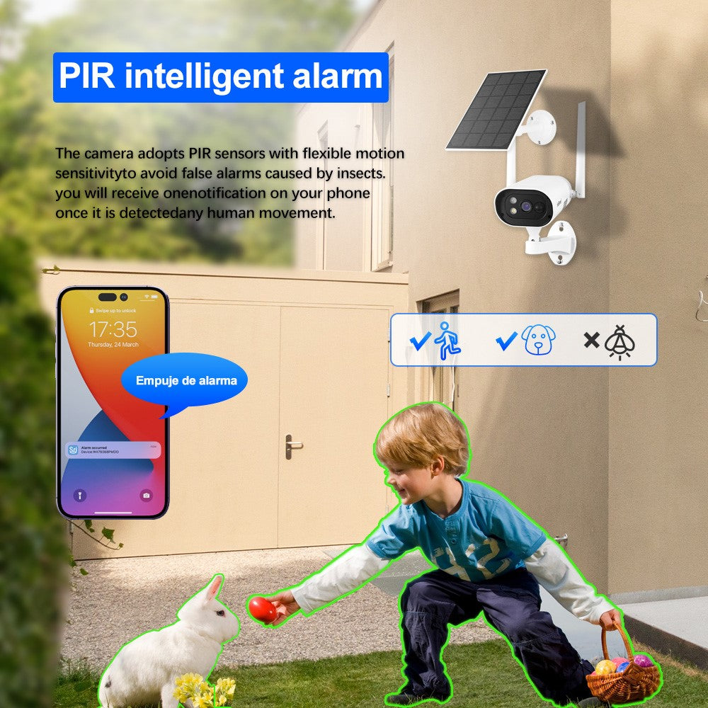 SRIHOME DH003 4MP Outdoor Camera solar