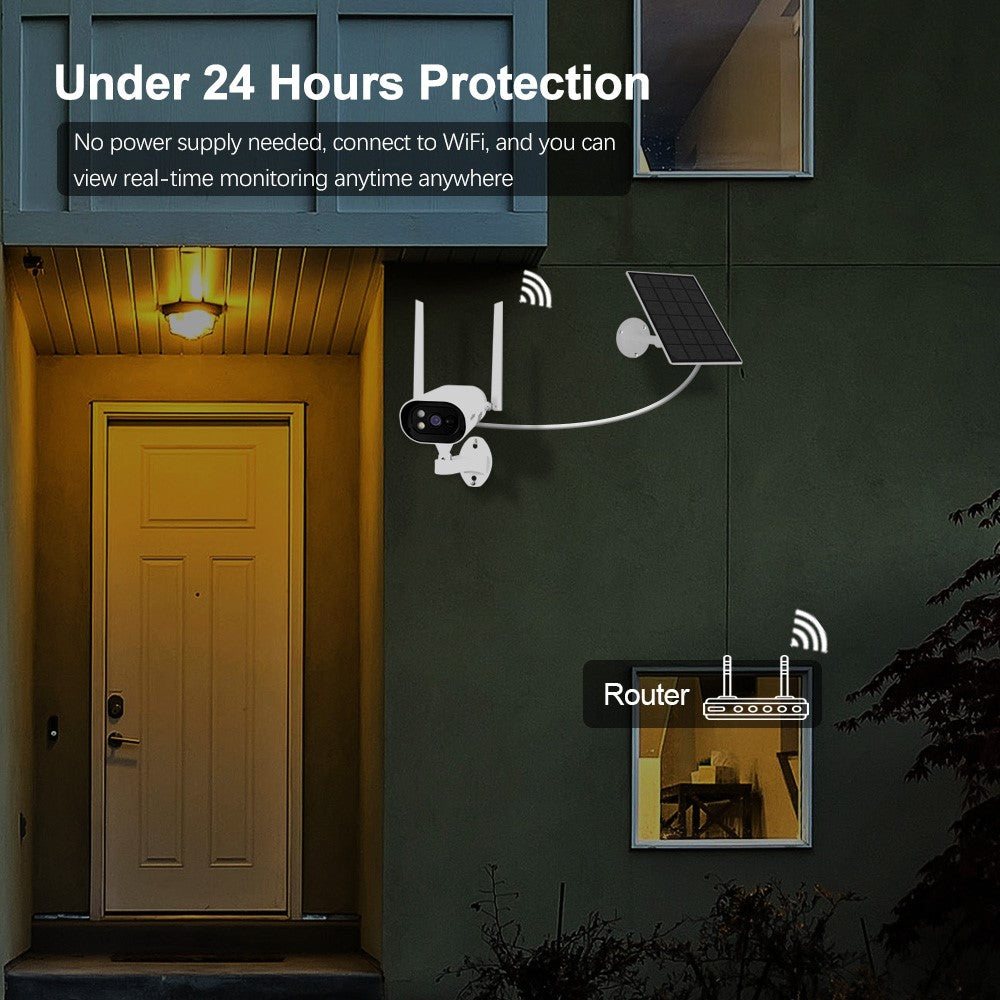 SRIHOME DH003 4MP Outdoor Camera solar