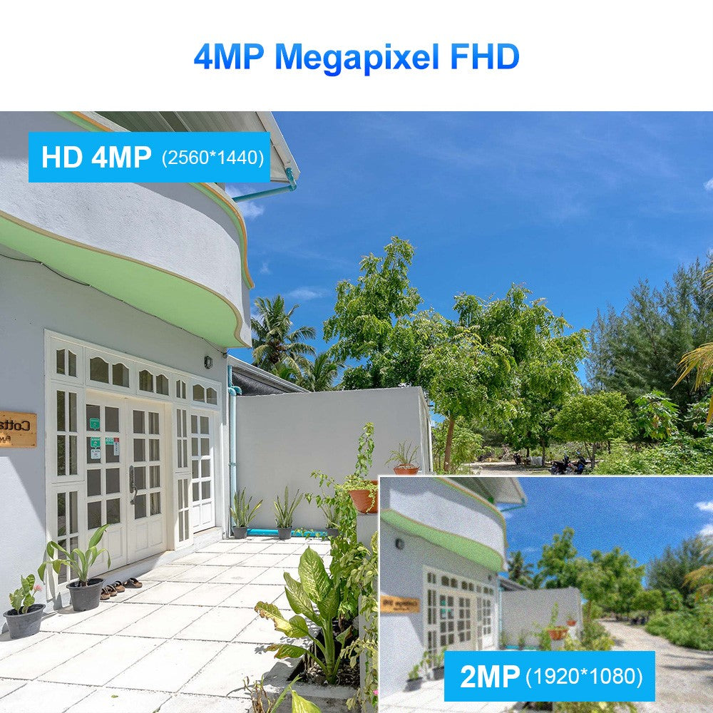 SRIHOME DH003 4MP Outdoor Camera solar