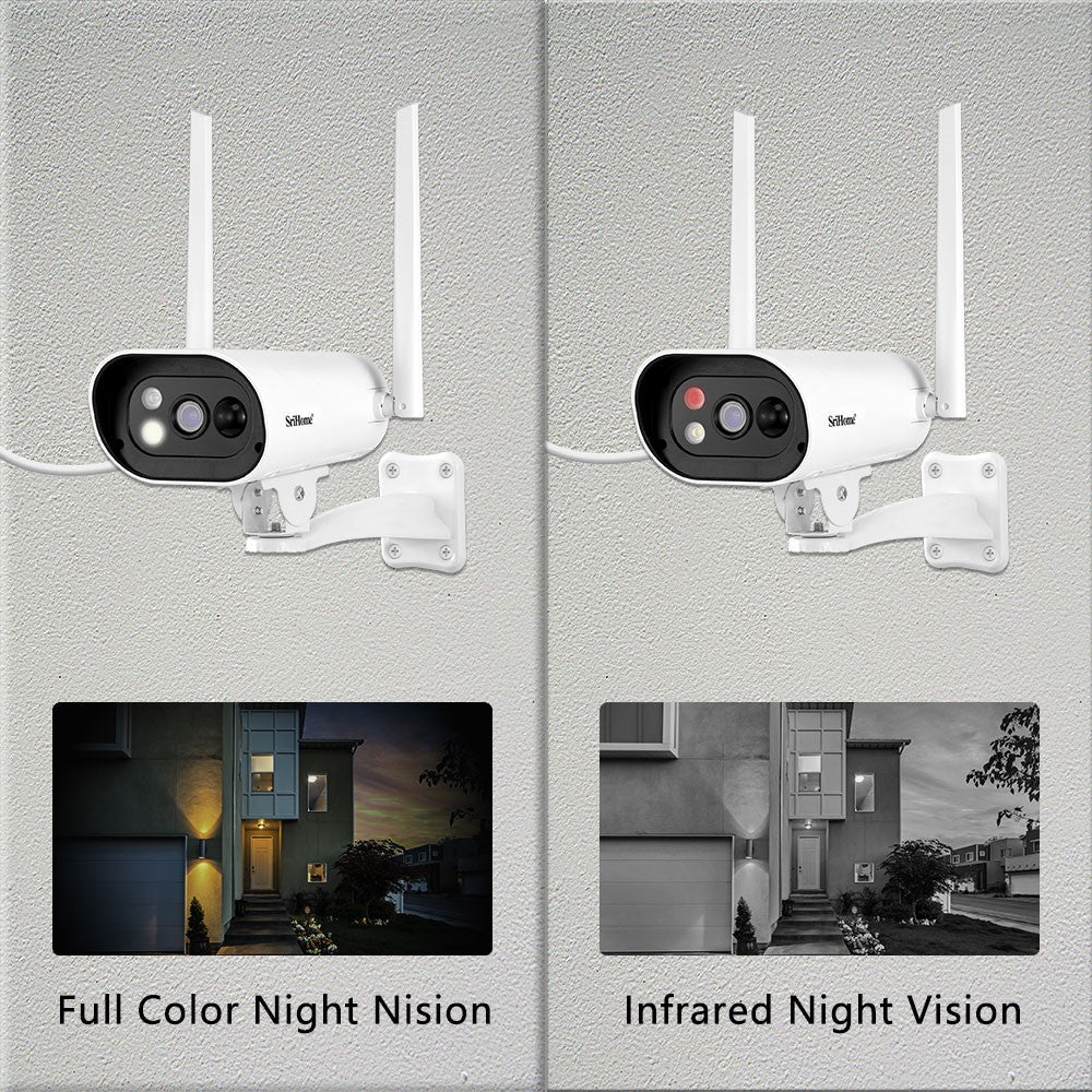 SRIHOME DH003 4MP Outdoor Camera solar