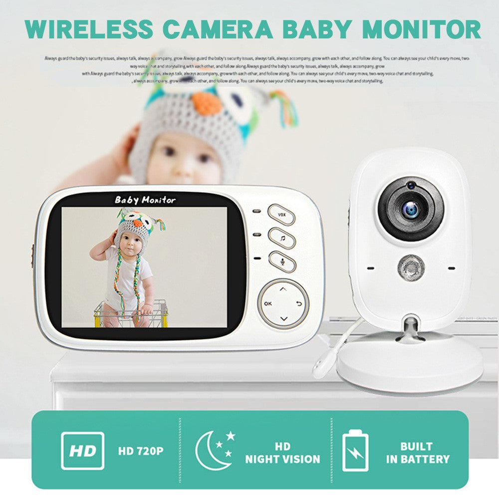 3.2 inch TFT LCD Screen Wireless Baby Care Monitor Camera Indoor