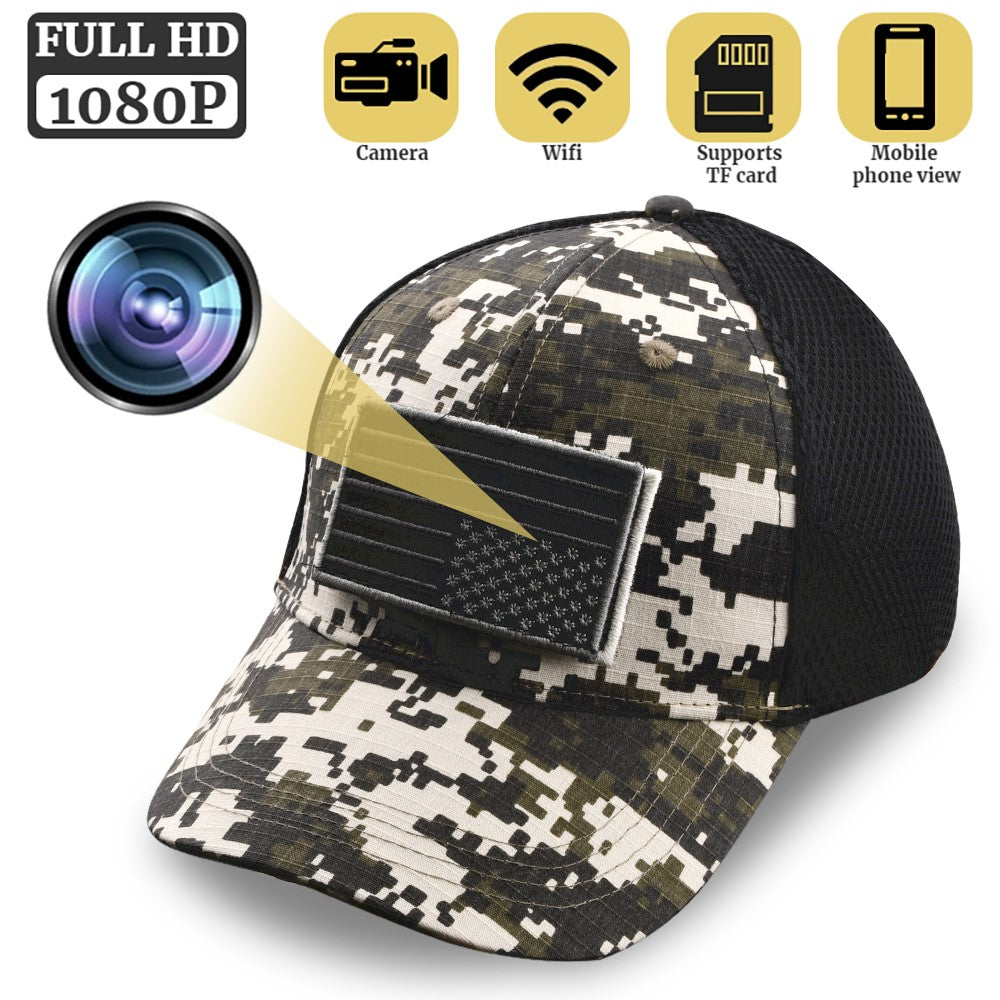 Baseball Cap Camera  HD 1080P