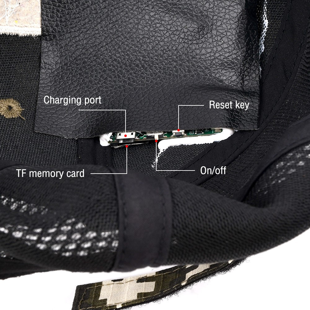 Baseball Cap Camera  HD 1080P