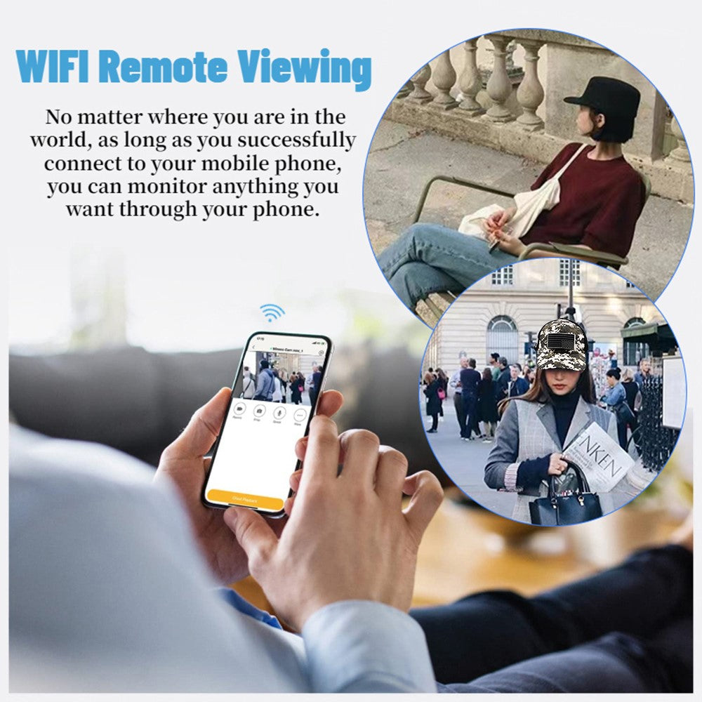 Baseball Cap Camera  HD 1080P