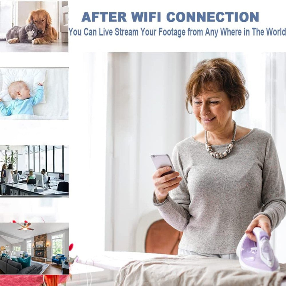 Humidifier Shape WiFi Camera 1080P