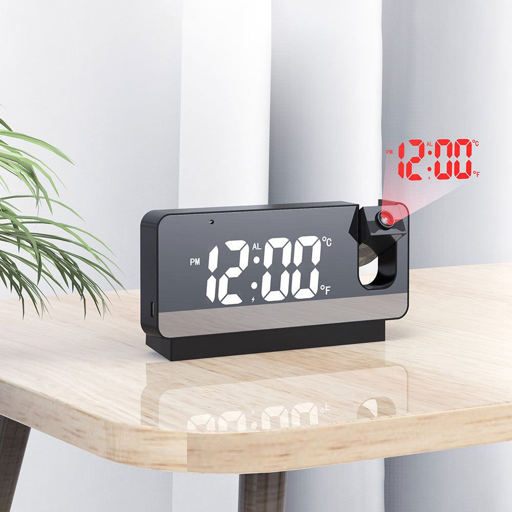 Projection Alarm Clock WiFi Camera