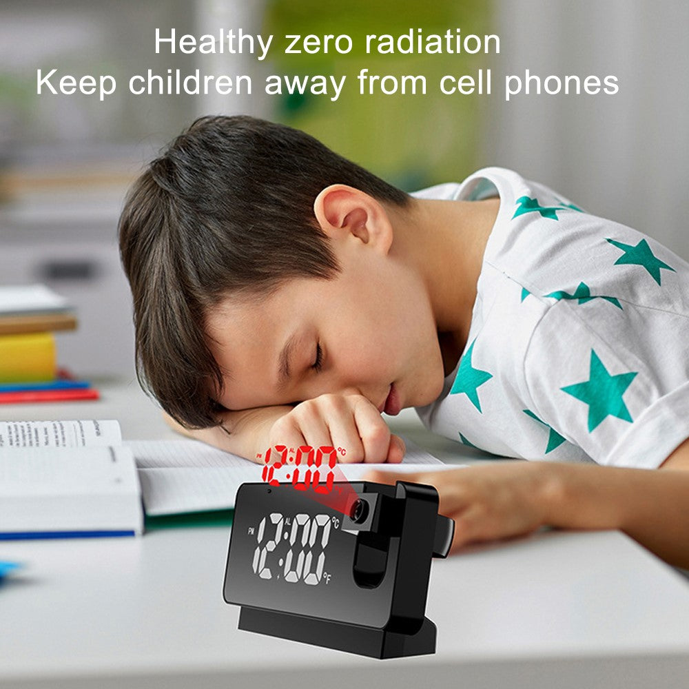 Projection Alarm Clock WiFi Camera