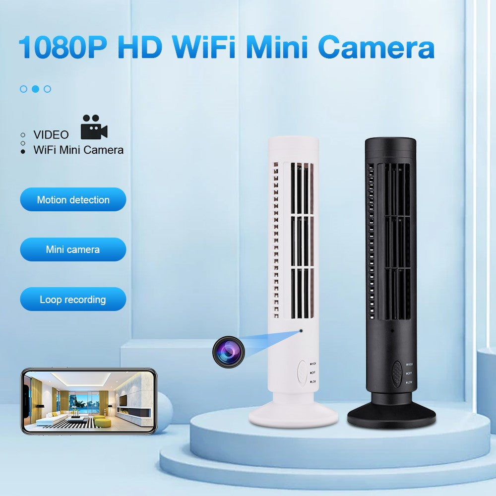 Tower Fan  1080P Camera