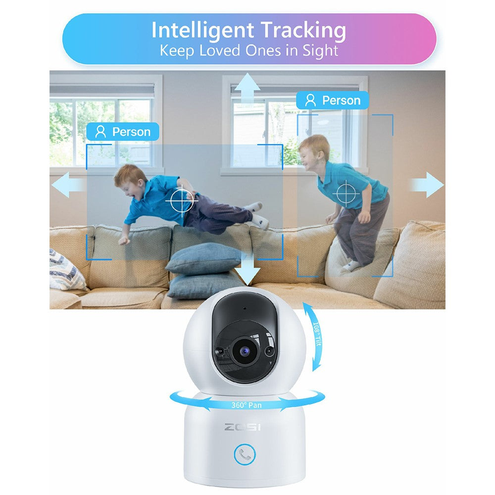 ZOSI C518 3MP HD Indoor Surveillance Camera