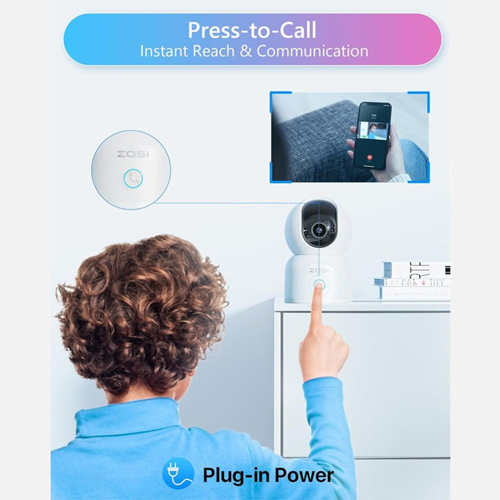 ZOSI C518 3MP HD Indoor Surveillance Camera