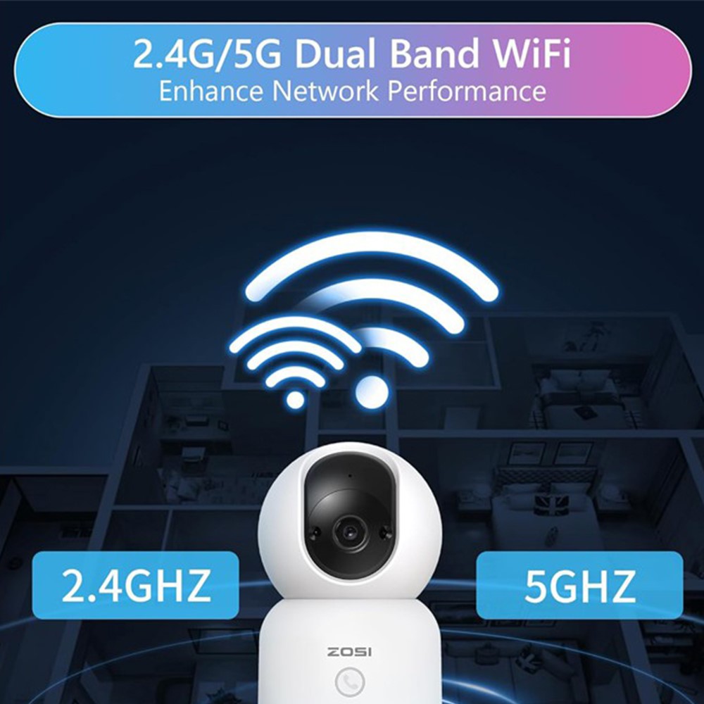 ZOSI C518 3MP HD Indoor Surveillance Camera