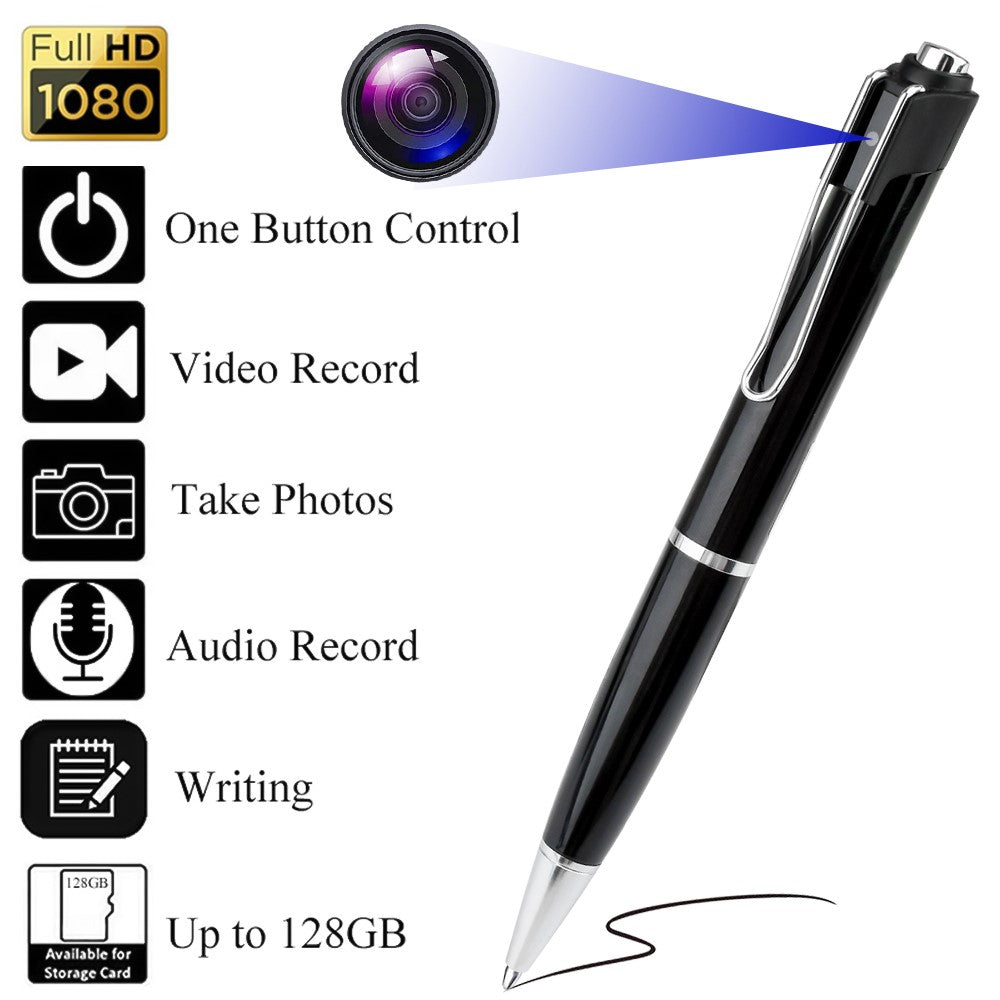 Writing Pen 1080P Hidden Camera