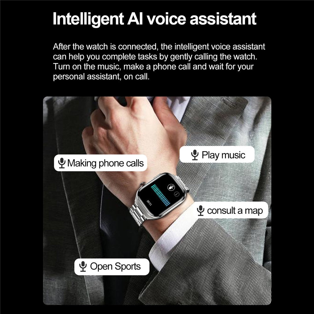 Smartwatch TK16 2.04-inch AMOLED Screen