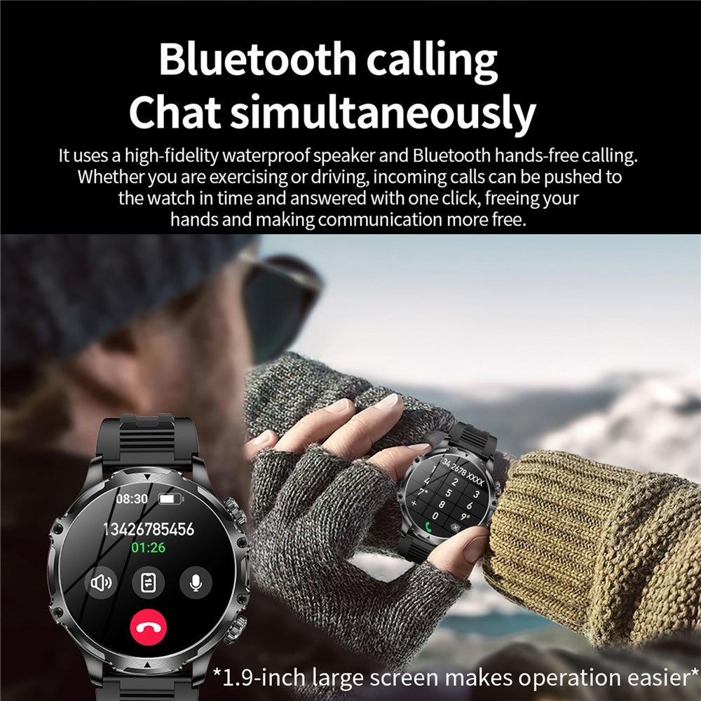 SmartWatch AK75 Silicone Strap