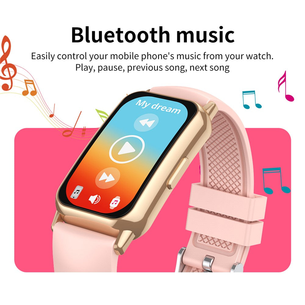 Smartwatch CY22 Silicone Strap 1.47-inch Curved Screen