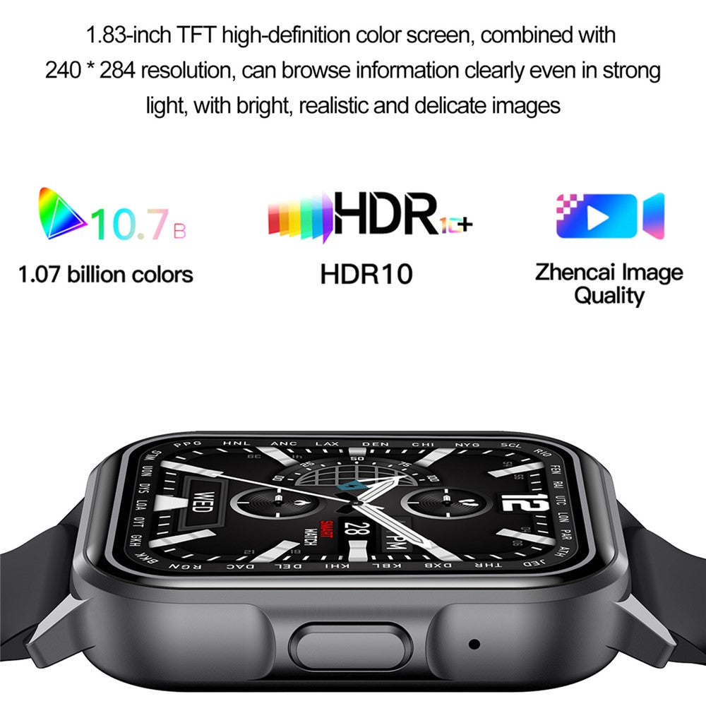 SmartWatch ZW36 1.83-inch