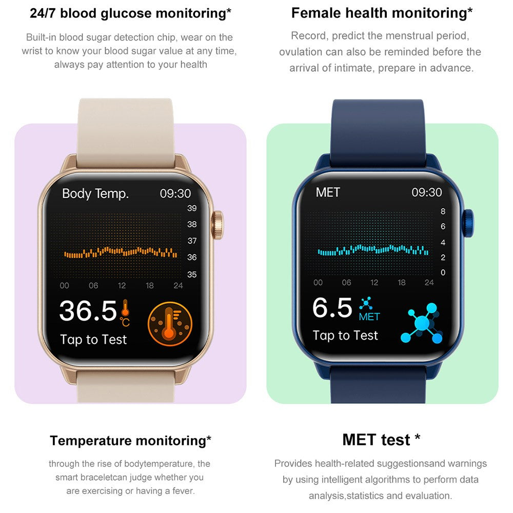 Smartwatch  ZW64 1.85-inch AMOLED screen