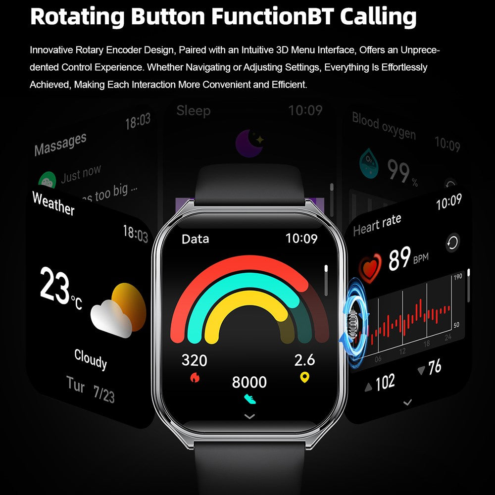 Smartwatch  MT61 Ultra AMOLED Curved Screen