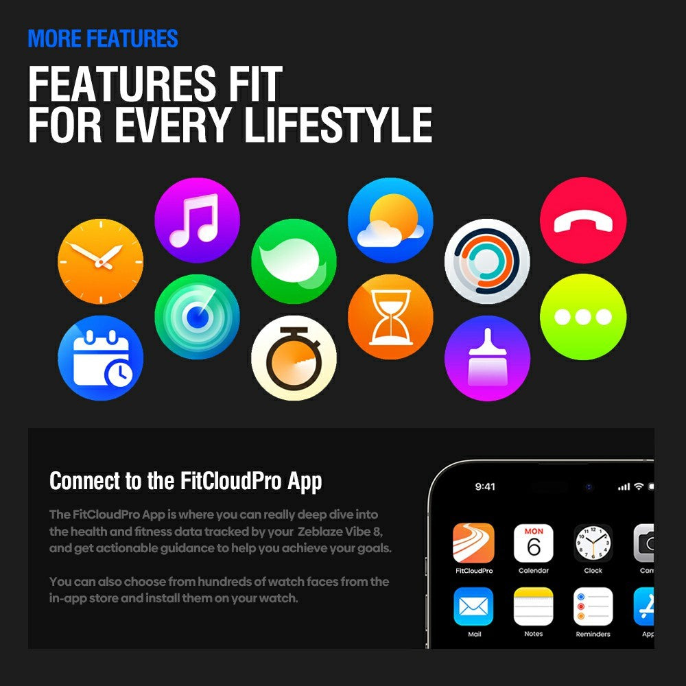 Smartwatch ZEBLAZE Vibe 8