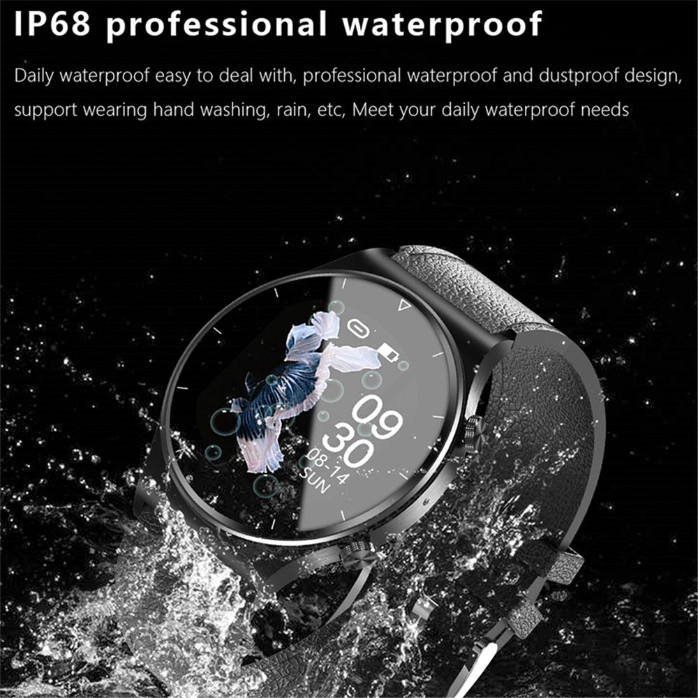 Smartwatch GT08 1.32 inch IPS TFT Touch Screen Ultra-thin Multi-function Sports Smart Watch Support Bluetooth-compatible Call Music