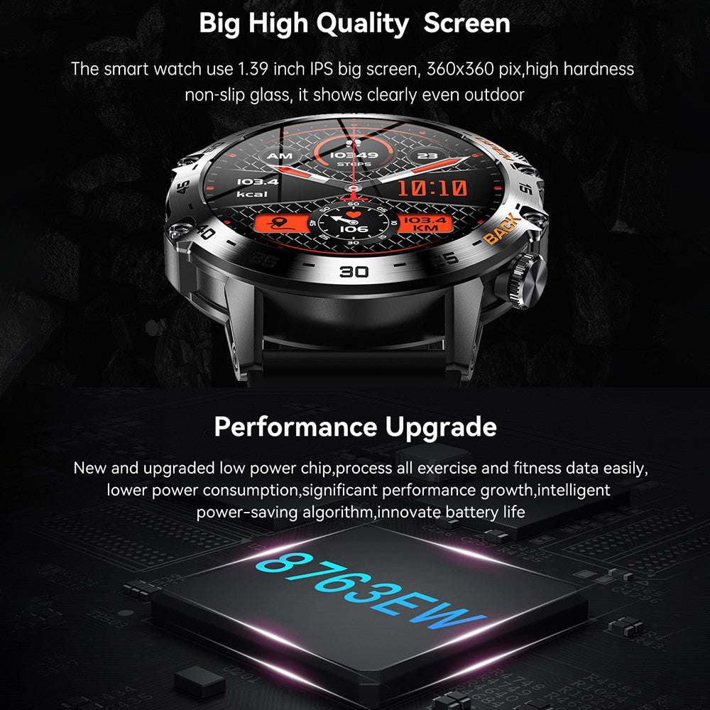 Smartwatch K52 1.39 inch IPS Display