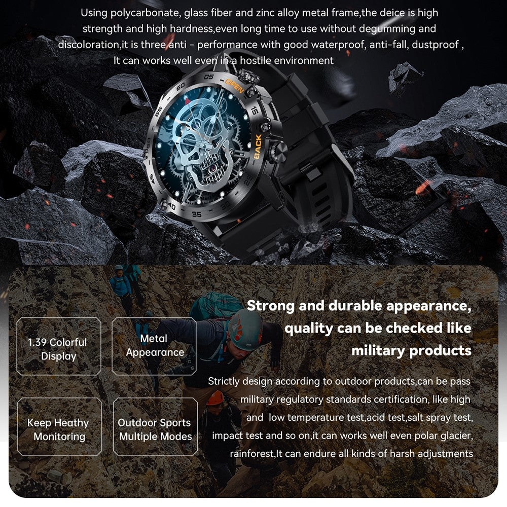 Smartwatch K52 1.39 inch IPS Display