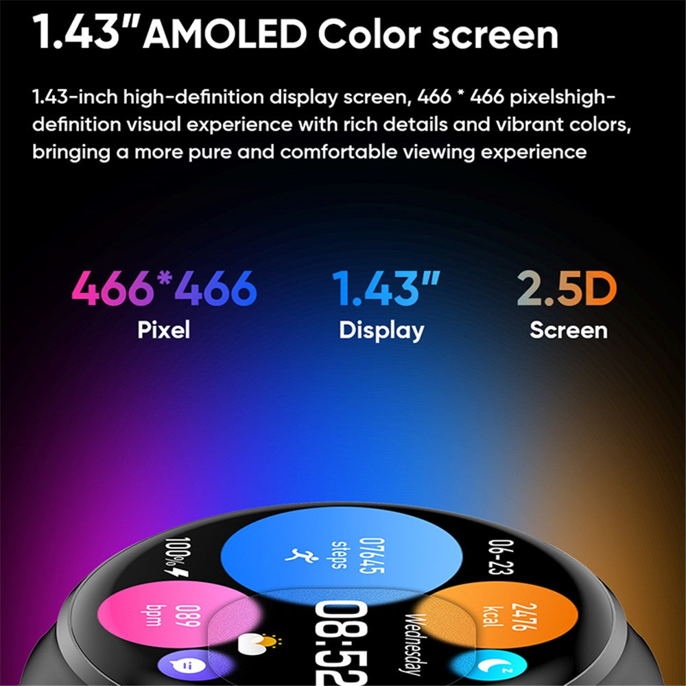 Smartwatch MT26 IP67 1.43 Inch AMOLED