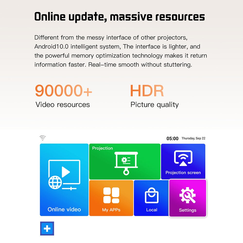 Portable Mini Projector S30MAX