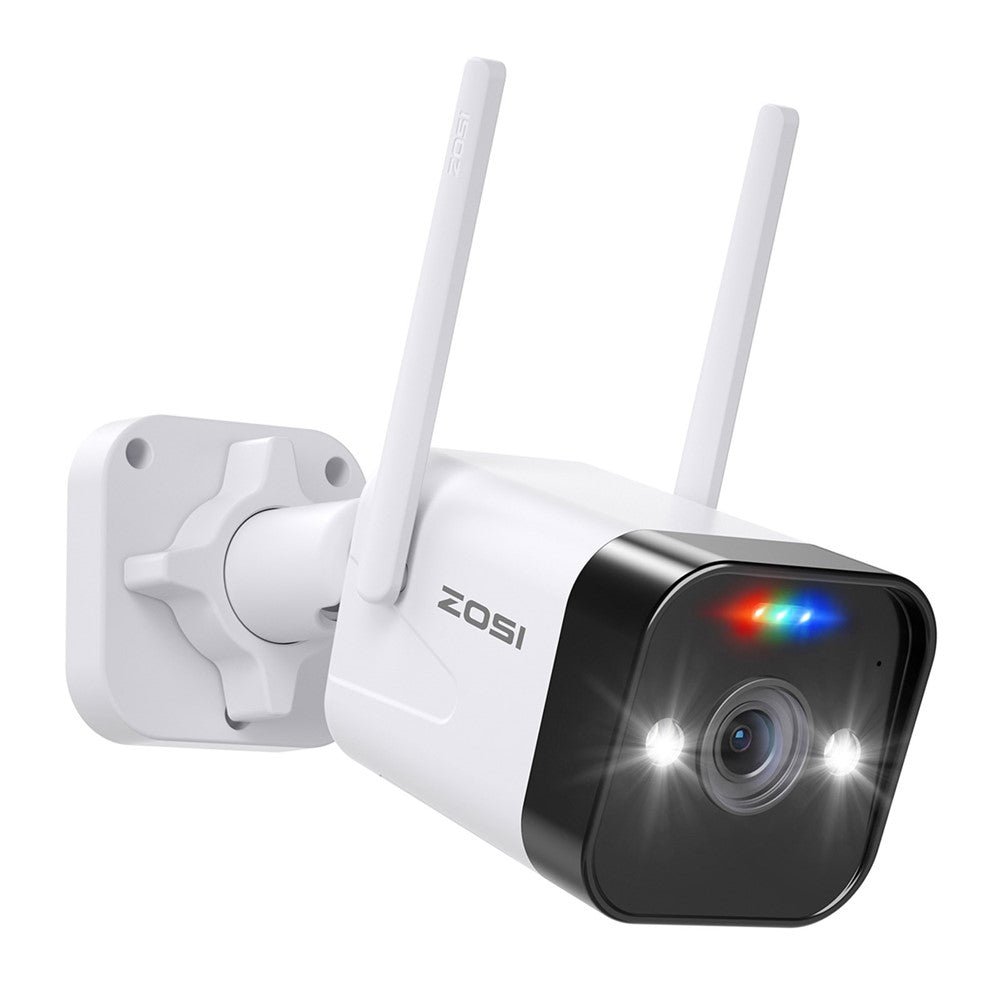 ZOSI WiFi Outdoor Security Camera 4MP Plug In