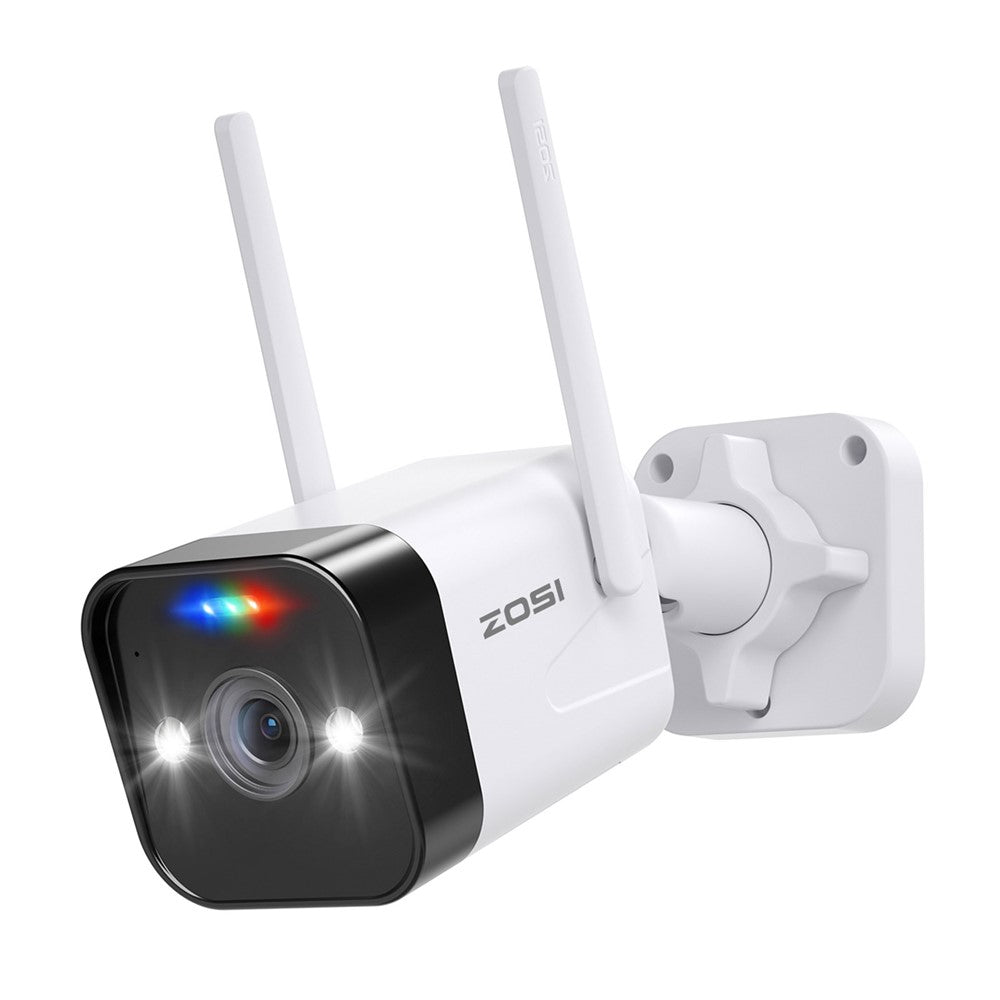 ZOSI WiFi Outdoor Security Camera 4MP Plug In
