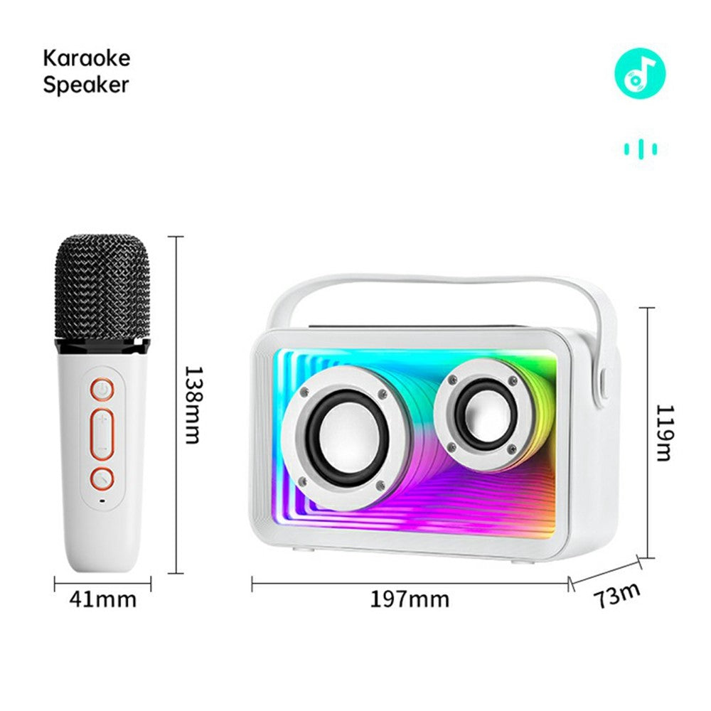 Karaoke Speaker Y15  with 2 Microphones