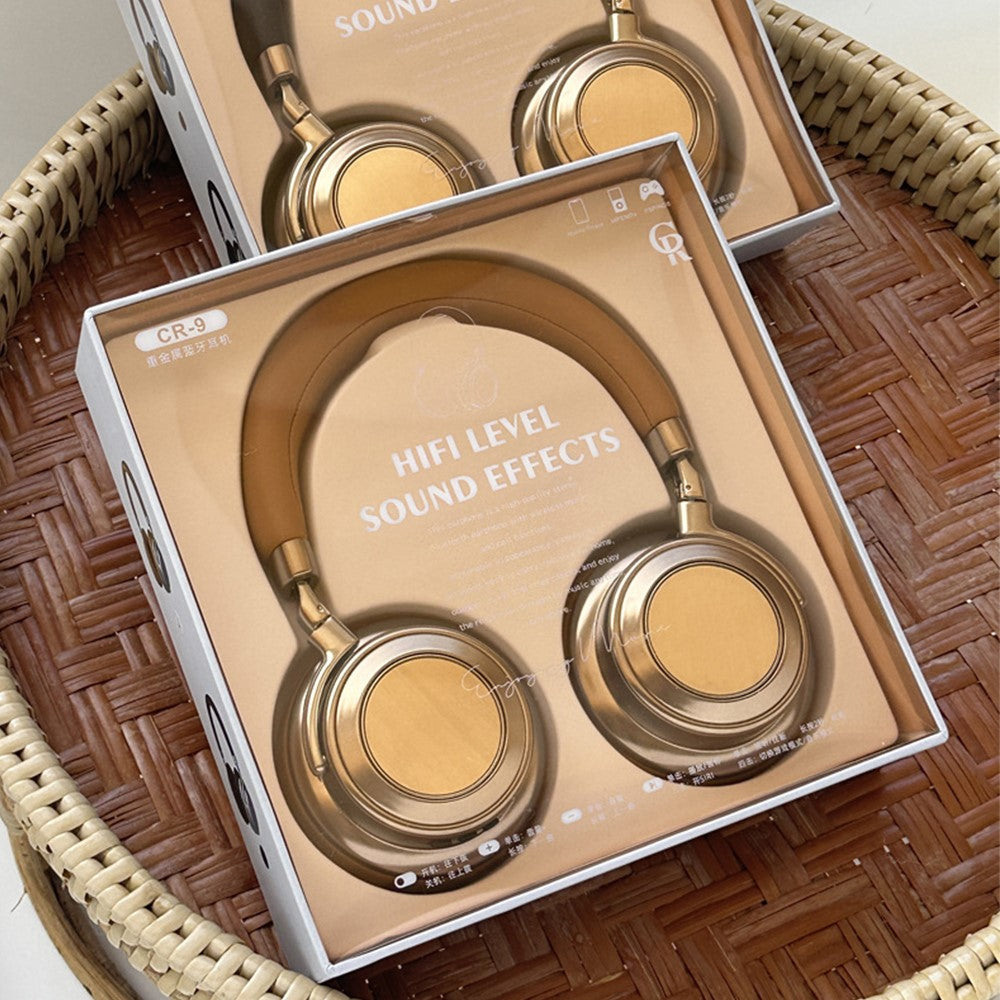 Headphones CR-9 Metal Retro