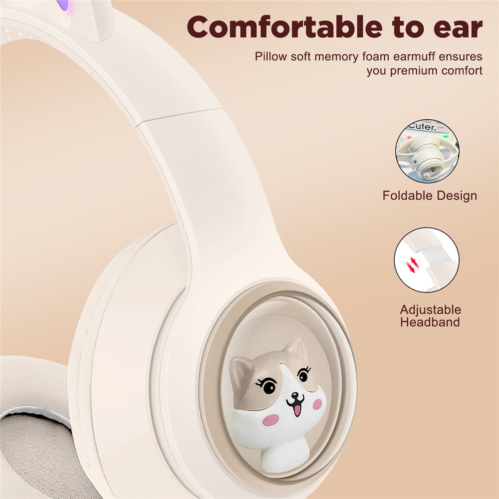 Headphones  AKZ-01 Cute Cat Ear