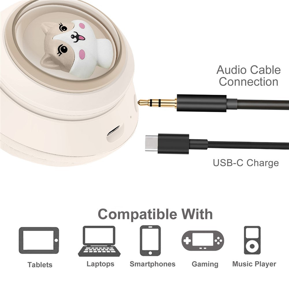 Headphones  AKZ-01 Cute Cat Ear