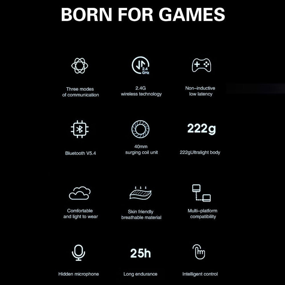 Gaming Headset Metal Style