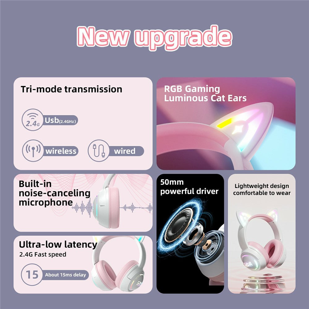 Gaming Headset ONIKUMA GT838 Cat Ear
