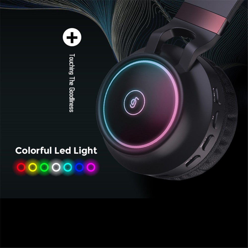 Headphones Wireless FINGERTIME RGB Light