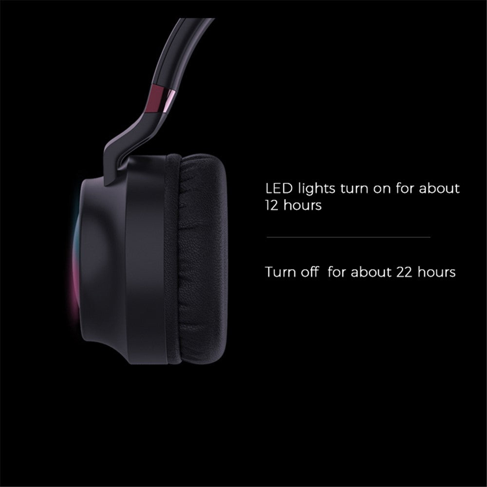 Headphones Wireless FINGERTIME RGB Light