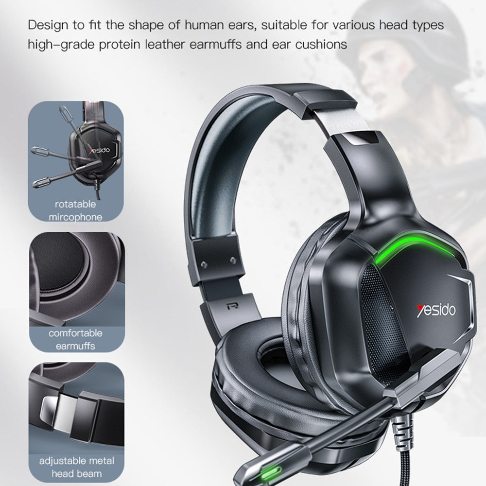 Gaming Headset YESIDO EK01 Stereo Sound