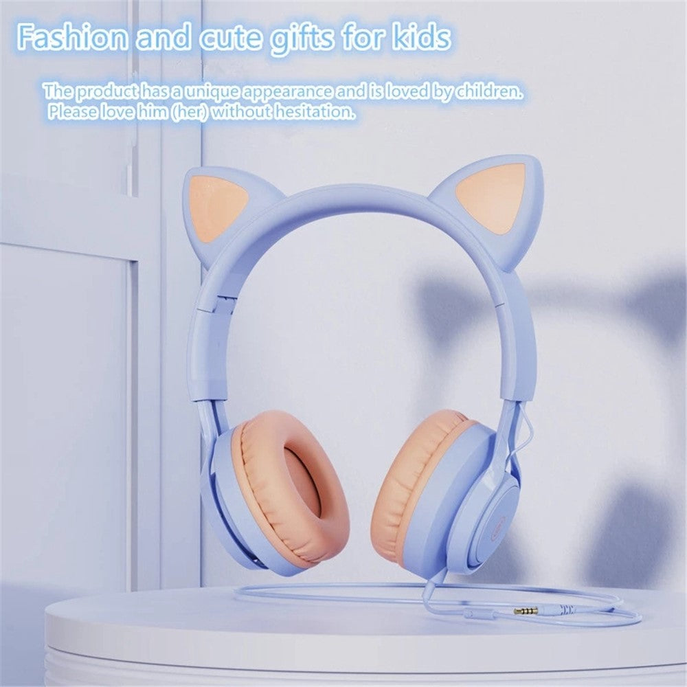 Headphones FINGERTIME EP08 Lovely Cute Cat Ear Decor