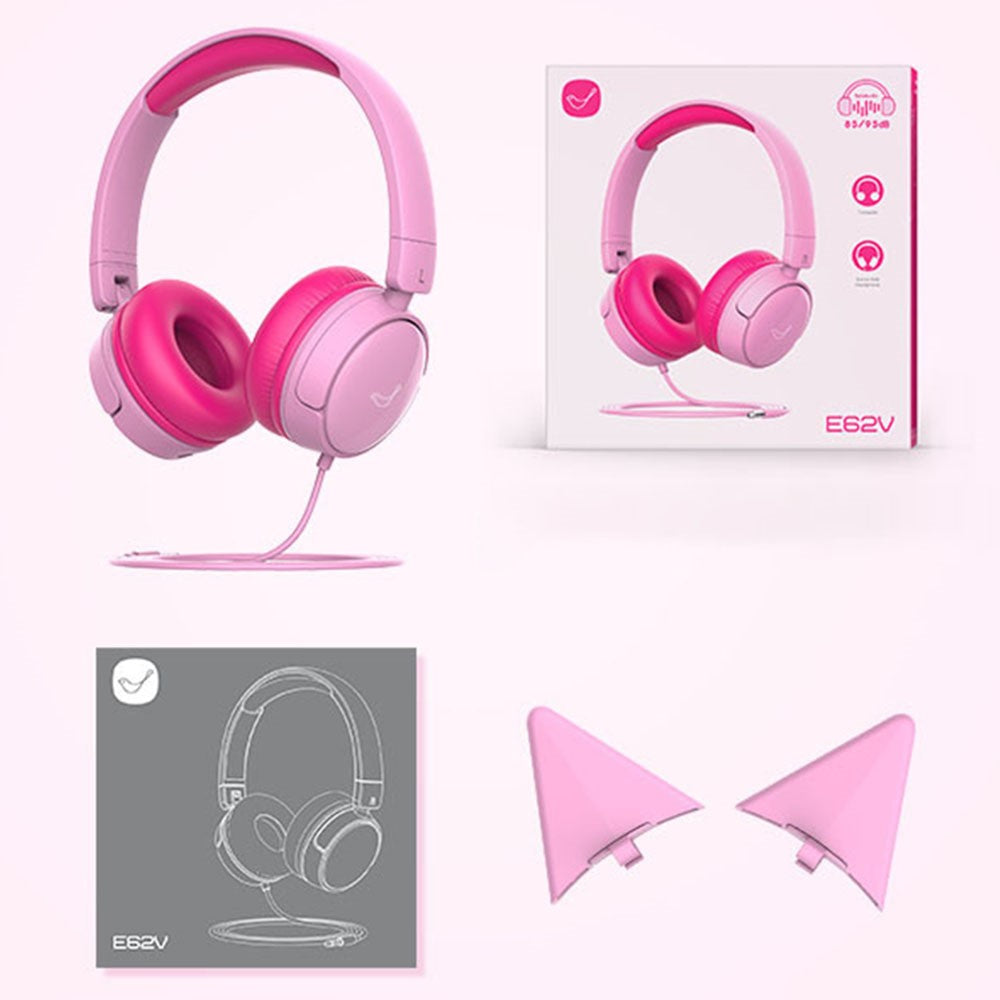 Headphones  GORSUN GS-E62V Cat Ear Decor