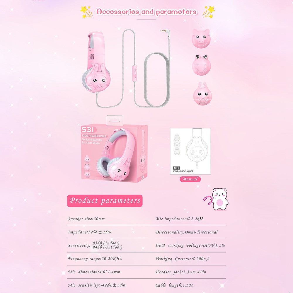 Headphone Soulbytes S31 3.5mm Wired