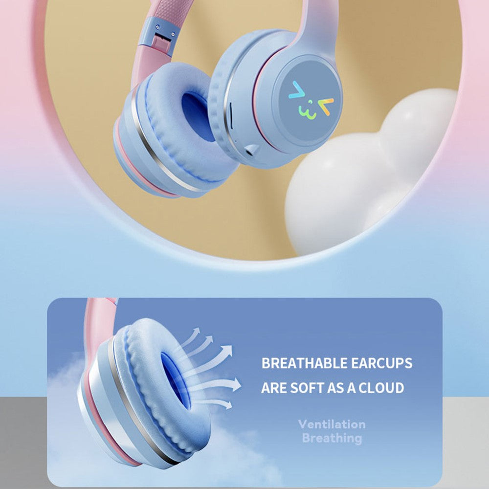 Headphones BT612 with Cat Ears